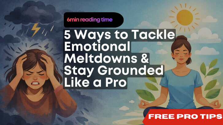 5 Ways to Handle Emotional Meltdowns and Stay Grounded Like a Pro